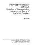 Tapa de Provably correct systems