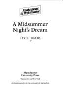 Tapa de A midsummer night's dream