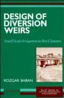 Tapa de Design of diversion weirs