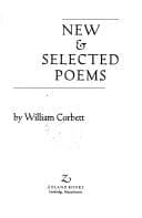 Tapa de New and Selected Poems