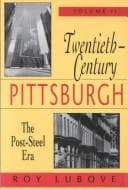 Tapa de Twentieth-century Pittsburgh