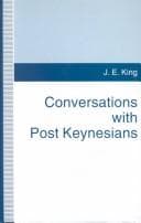 Tapa de Conversations with post Keynesians