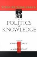 Tapa de Technology and the politics of knowledge