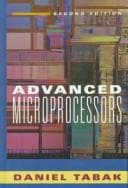 Tapa de Advanced microprocessors