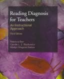 Tapa de Reading diagnosis for teachers