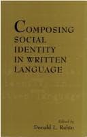 Tapa de Composing Social Identity in Written Language