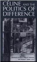 Tapa de Céline and the Politics of Difference