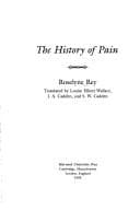 Tapa de Histoire de la douleur