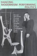 Tapa de Dancing modernism / performing politics