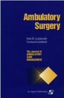 Tapa de Ambulatory surgery
