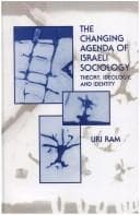 Tapa de The changing agenda of Israeli sociology