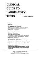 Tapa de Clinical guide to laboratory tests