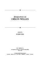 Tapa de Perspectives on Orson Welles