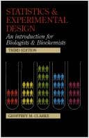 Tapa de Statistics and experimental design