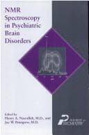 Tapa de NMR spectroscopy in psychiatric brain disorders