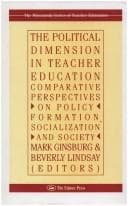 Tapa de Political Dimension in Teacher Education