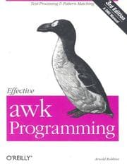 Tapa de Effective awk Programming