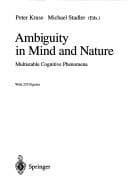 Tapa de Ambiguity in mind and nature