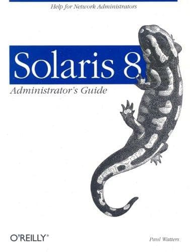 Tapa de Solaris 8 administrator's guide
