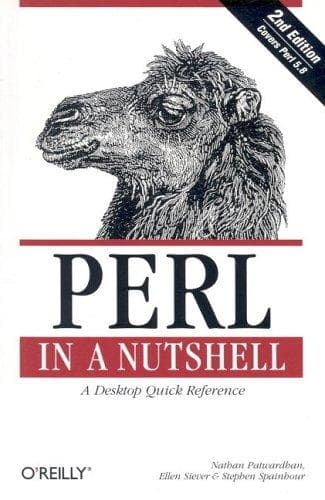 Tapa de Perl in A Nutshell