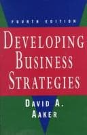 Tapa de Developing business strategies