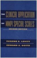 Tapa de The clinical application of MMPI special scales