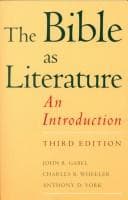 Tapa de The Bible as literature