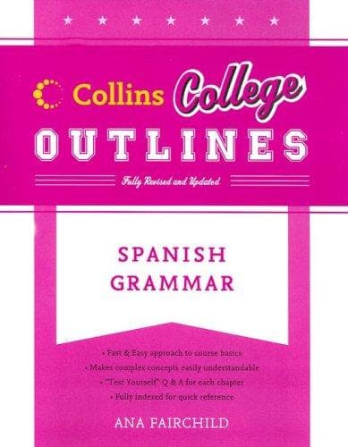 Tapa de Spanish grammar