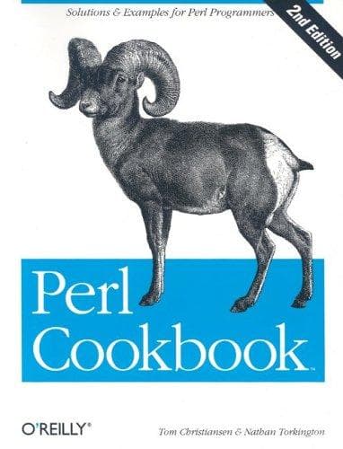 Tapa de Perl cookbook