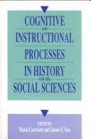 Tapa de Cognitive and instructional processes in history and the social sciences