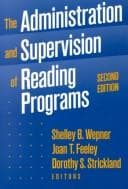 Tapa de The administration and supervision of reading programs