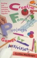 Tapa de Creative family projects, games, and activities