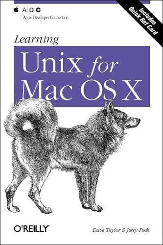 Tapa de Learning Unix for Mac OS X