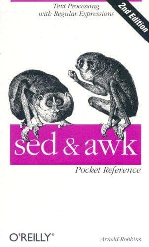 Tapa de sed and awk Pocket Reference