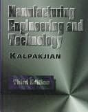 Tapa de Manufacturing engineering and technology