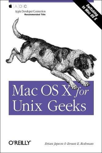 Tapa de Mac OS X for Unix geeks