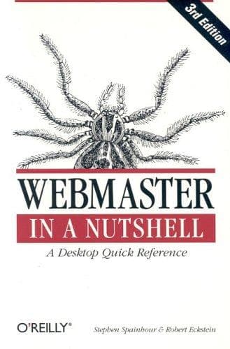 Tapa de Webmaster In A Nutshell