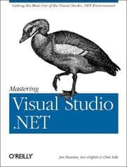 Tapa de Mastering Visual studio .NET