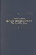 Tapa de Critical essays on Ernest Hemingway's The sun also rises