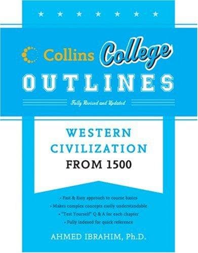 Tapa de Western civilization from 1500