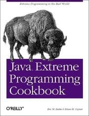 Tapa de Java Extreme Programming cookbook