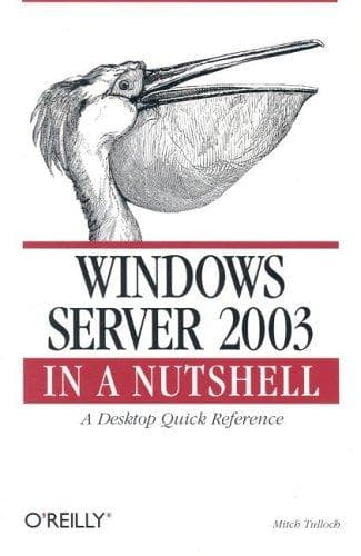 Tapa de Windows Server 2003 in a Nutshell