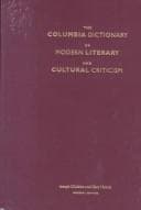 Tapa de The Columbia dictionary of modern literary and cultural criticism
