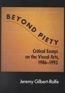 Tapa de Beyond piety