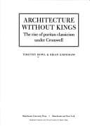 Tapa de Architecture without kings