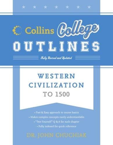 Tapa de Western civilization to 1500