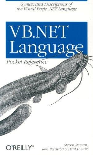 Tapa de VB.NET language pocket reference