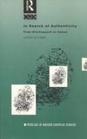 Tapa de In search of authenticity