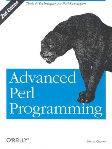 Tapa de Advanced Perl Programming