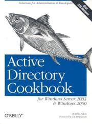 Tapa de Active Directory Cookbook